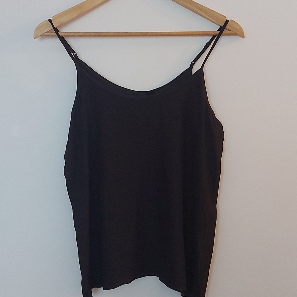 NWT ATM Silk Camisole with Adjustable Straps Black Size XS - Picture 2 of 8